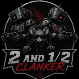 2 AND HALF CLANKER logo